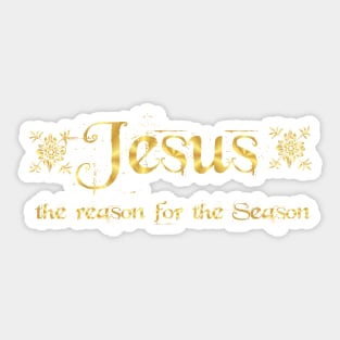 Christmas T-Shirt  Jesus Thanksgiving New Year T-Shirt Sticker